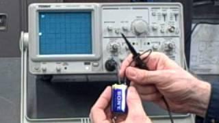 Oscilloscope operation AC DC GND coupling