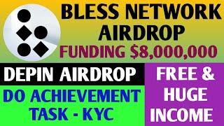 Bless Network Airdrop New Update | Bless Airdrop  Update | Bless Network Extension Mining