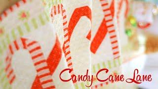 Candy Cane Lane PATTERN TUTORIAL