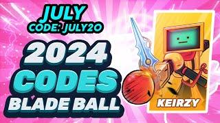 Blade Ball - UPDATE CODES - June 29th 2024 (Secret New Code)