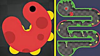 Early Worm - Level 1-10 - Gameplay - Android/iOS (by Oddrok)