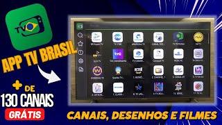 NOVIDADE!! APP TV BRASIL + DE 130 CANAIS GRATUITOS na SMART TV SAMSUNG