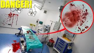 WENN DU BLUT IN EINEM KRANKENHAUSZIMMER SIEHST, LAUF! (ES IST NICHT SICHER)