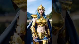 Saint Seiya Kanon Ai Cosplay Girl #short #ai #edit #saintseiya