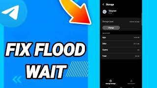 How to fix flood wait On Telegram