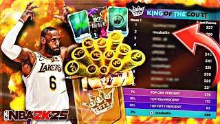 Playing KING OF THE COURT in NBA 2K25 MYTEAM -  Attempt # 1