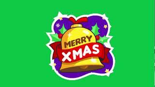 Merry XMAS - Christmas - Green Screen