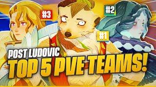 Top 5 F2P Friendly PvE Teams! (Post Ludovic)【AFK Journey】
