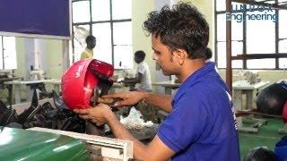 How Motorcycle Helmets are Made in Factory | Helmet Manufacturing Process | Unbox Engineering