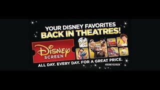 Disney Screen - At Participating Cinemark Theatres near you!