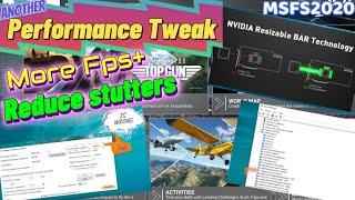 Msfs2020*Reduce lag & Stutters*Increase fps/W these 3 easy steps! For PC & VR Full tutorial!