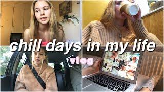 two days in my life (workout, editing, school)