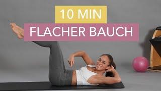 10 MIN Flacher Bauch Pilates Workout