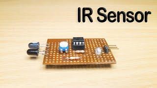 HOW TO MAKE IR SENSOR MODULE || IR SENSOR FOR LINE FOLLOWING ROBOT