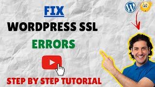️How To Fix INSECURE MIXED CONTENT SSL Errors on WordPress In 2021 Tutorial Video