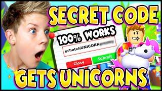 This SECRET CODE Gets You A UNICORN every time in ADOPT ME!! 100% WORKS!! PREZLEY