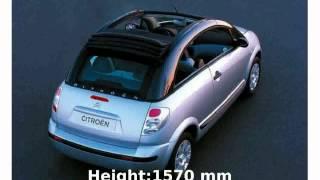 2005 Citroen C3 Pluriel 1.4 Info, Details