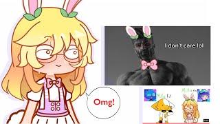 I reacted to my fan’s video’s (gacha club)