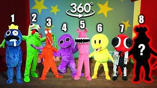 VR 360° New Rainbow Friends In Real Life ALL PHASES  Friday Night Funkin' (Roblox Rainbow Friends)
