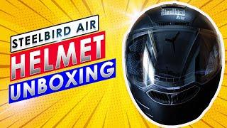 Steelbird Air SBA-1 Unboxing of Helmet for two wheeler