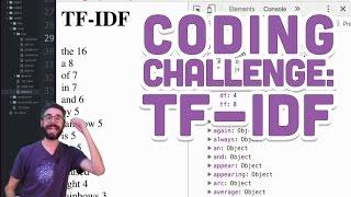 Coding Challenge #40.3: TF-IDF