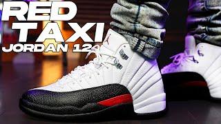 Air Jordan 12 Taxi Flip / Red Taxi Review and On Foot