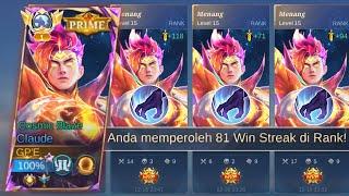 FULL GAMEPLAY META CLAUDE JUNGLER !! CARA FARMING, LANING DAN BUILD CLAUDE JUNGLER TERBARU! - MLBB