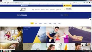 DIVI Cleaning Service Multi-Page Theme Introduction