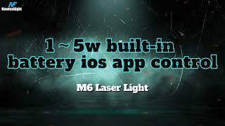 M6 Newfeel LaserCube Battery iOS APP Control 1-5W Laser Lights