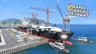 KAPAL NGANGKUT PESAWAT - GTA 5 MOD