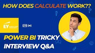 Power bi tricky interview questions | CALCULATE  Dax made Easy