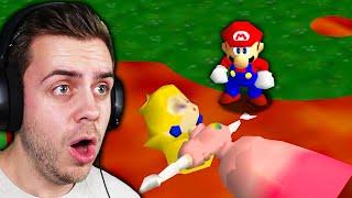 Mario 64, But Something Happened to Peach...