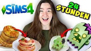 24 Stunden kochen wie DIE SIMS 4 aber in ECHT!  Nesmeralda