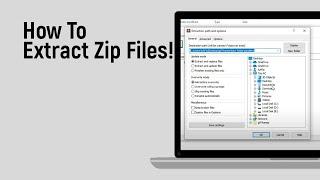 How to Extract Zip Files on PC [easy]