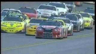 2010 Aaron's 312 - Finish/Dennis Setzer WILD crash - Call by MRN