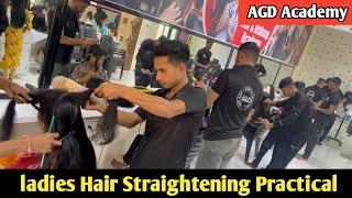 AGD Academy | hair, straightening, practical | smoothening treatment ￼