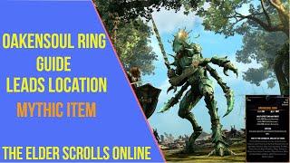 ESO Oakensoul Ring Guide - Oakensoul Ring Leads Location