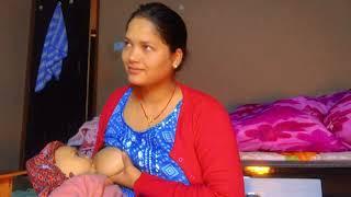 New hot breastfeeding village mom Indian vlog || Indian mom breastfeeding vlogs @Rosybhabhi-t2t