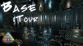 Alpha Base Tour Pearl Cave :Ark Center & Crystal Isle Underwater Base Tour (Season 3 Finale)