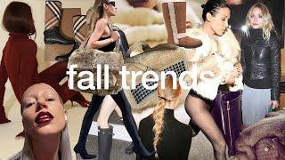 the only fall trends that matter