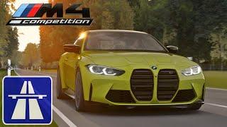 Assetto Corsa - BMW M4 Competition (G82) by MNBA - Autobahn Test | 0-100/200 V-max