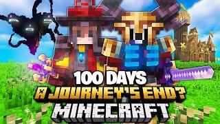 I Survived 100 Days in A Journey's End in Minecraft...