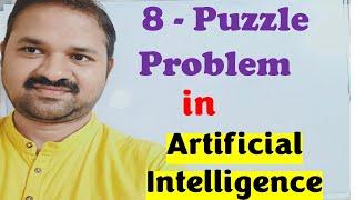 8-Puzzle Problem in Artificial Intelligence without Heuristic  Function | Example |Uninformed search