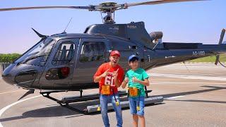 Jason and Alex have a Helicopter Tour Adventure Vlog