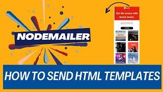 08 Nodemailer | Crafting Dynamic HTML Email Templates with Nodemailer #nodemailer #nodejs