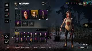 Kate's Flutter Away Headpiece and Chrysalis banner/badge  - Dead by Daylight