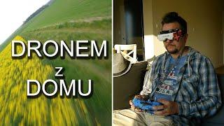 LATANIE DRONEM bez wychodzenia z DOMU | FPV i DJI MAVIC 2