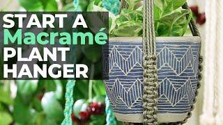 ️ Start your own Macramé Plant Hanger ️