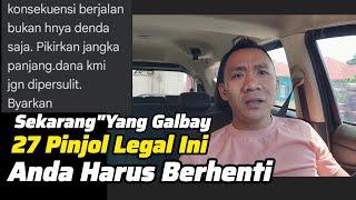 Sekarang! Yang Galbay Pinjol Legal Harus Berhenti,Kalau Gak Ini Yang Terjadi...