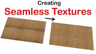 How to Make a Seamless Texture Using photoshop - SketchUp